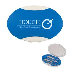 GlimmerGrip Oval Manicure Kit - Health & Wellness