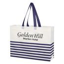 RECYCLED WHITE WITH NAVY BLUE