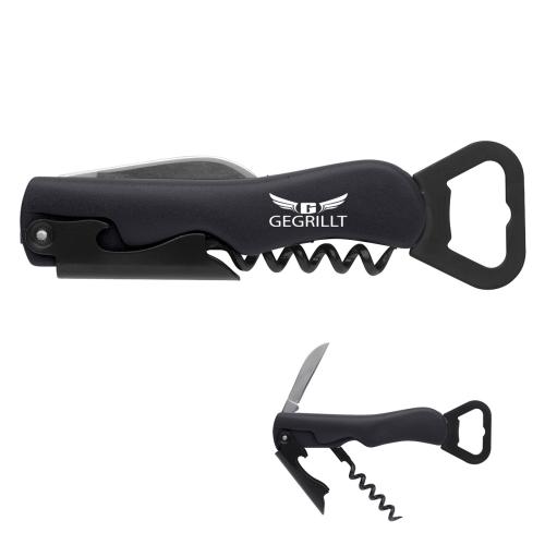 Home & Kitchen - Jar & Bottle Openers - VersaMate 4-in-1 Waiter's Tool - Pad Print