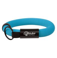 FloatGuard Neon Blue Key Wristband - Keychains