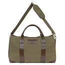 Voyager Olive Canvas Weekender Duffel