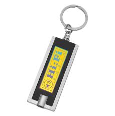 GlowKey LED Rectangle Keychain - Bright & Bold - Flashlights