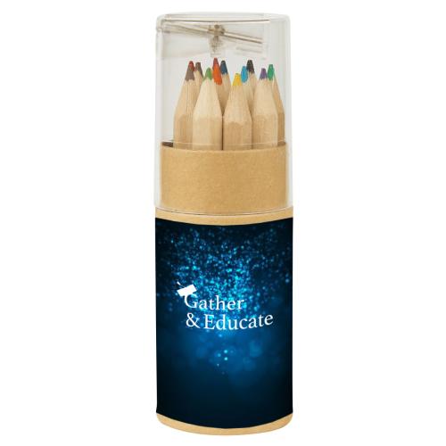 Pens & Writing - Pencils - ColorTwist Spectrum Pencil Tube - 12 Pack