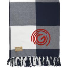 Field & Co. 100% Organic Cotton Check Throw Blanke - Awards and Gifts