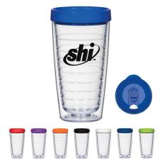 InsulaFlow 16oz Tumbler with Color Lid - Tumblers