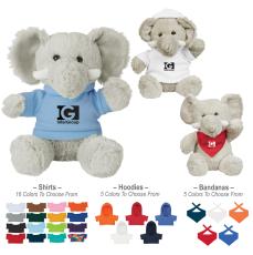 Elephant Embrace 6 Custom Plush Pal - Plush Stuffed Animals