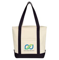 CanvasVoyage 24oz Cotton Tote Bag - Beach Bags