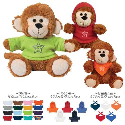 Toys & Novelties - Plush Stuffed Animals - Custom 6 Plush Promos