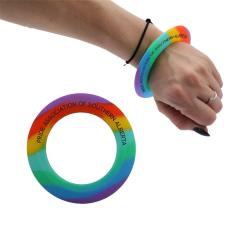 Stress-Ban Wrist Flyer Disc - Charity & Walk-a-Thons