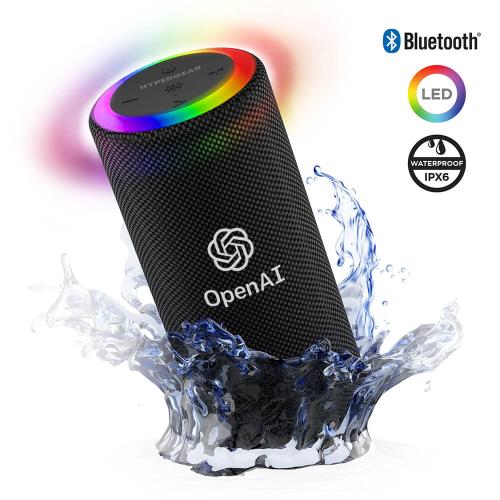 Bags - Travel Accessories - HyperGear Halo XL Waterproof LED Wireless Speaker