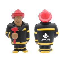 FlameQuell Black Firefighter Squeeze Pal - New Additions