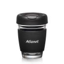 Glassique Grip 8oz Borosilicate Coffee Tumbler