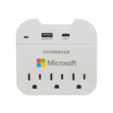 HyperGear Multi Plug 5 Outlet Extender with USB-C & USB Ports - Awards and Gifts