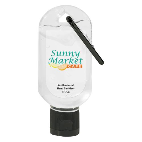 Health & Wellness - Hand Sanitizers - ClipClean 1oz Carabiner Sanitizer