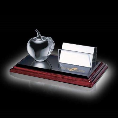 Desk & Office - Card Holders - RoseClear Apple Prestige Card Holder