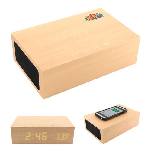Technology - Phone Stands - TimberChime Qi Speaker & Alarm