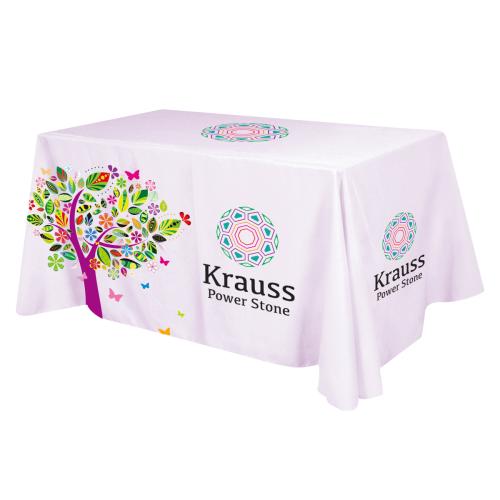 Tradeshow Accessories - Table Covers - PolyCover 6' Custom Table Wrap
