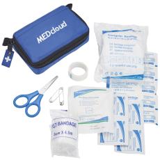 QuickAid 20-Piece Travel First Aid Kit - Health & Wellness