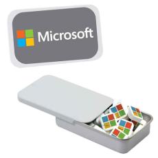 MintSlide Custom Tin with Logo Mints - Mints