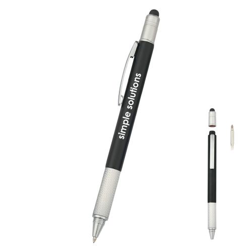 Pens & Writing - Plastic Pens - TwistTech Multi-Tool Stylus Pen