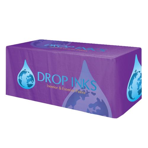 Tradeshow Accessories - Table Covers - PolySplash Full-Color 6' Table Cover