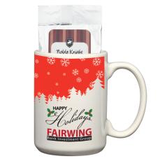 WinterWarm 15oz Cocoa Mug Set - Hot Cocoa
