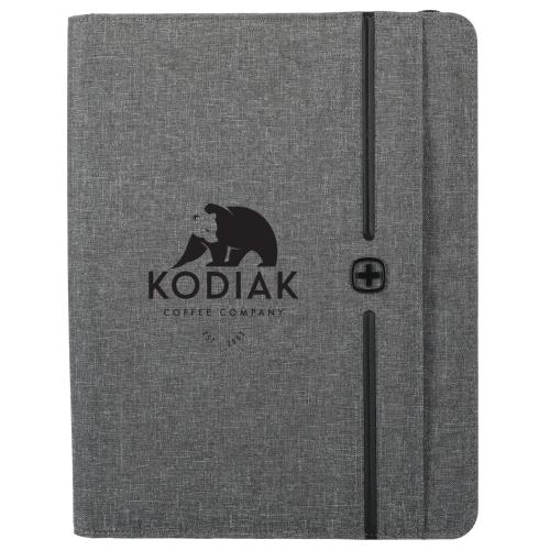 Desk & Office - Journals & Notebooks - Padfolios - Wenger RPET Zippered Padfolio