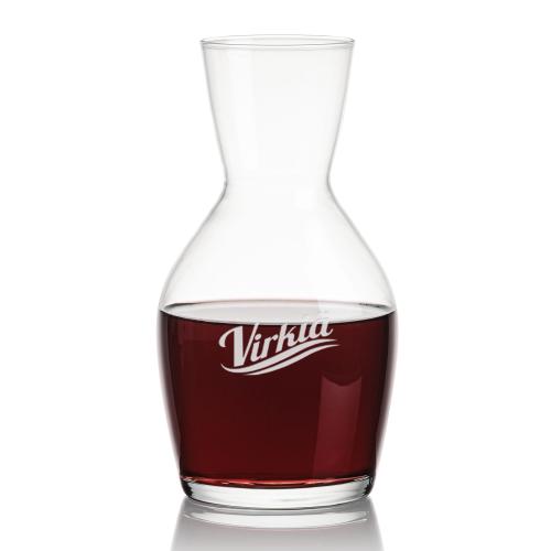 Drinkware - Barware - Carafes - CrystaPour Elegance Wine Set - 38oz Carafe