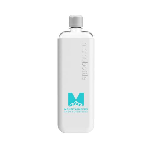 Drinkware - Water Bottles - SlimPouch Gray Insulated Flat Bottle
