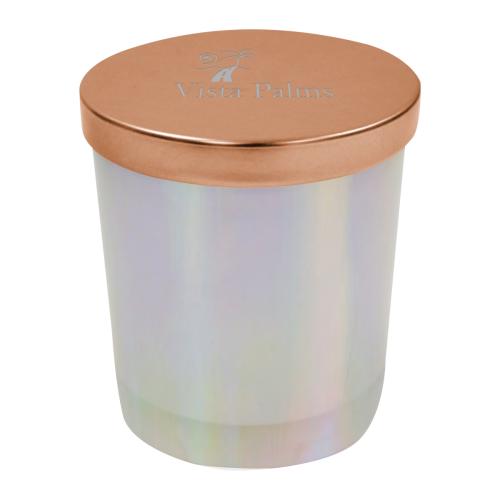 Home & Kitchen - Candles - GlowMist Iridescent Engraved Candle
