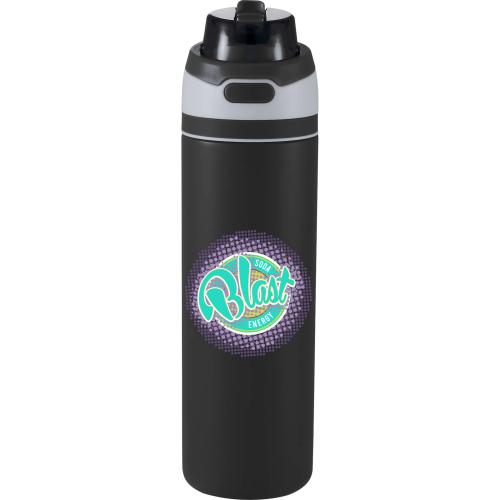 EcoSip 28oz Flip Straw Stainless Bottle