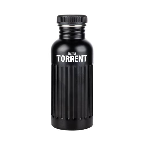 Drinkware - Water Bottles - HydraSteel 18oz Black Bottle