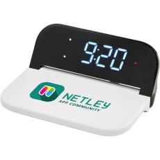 Energlo 15W Portable Wireless Clock Charger - Wireless Chargers