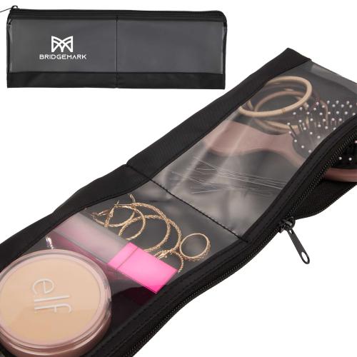 Bags - Travel Accessories - ClearView Dual Compartment Travel Pouch