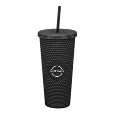 ChicSip Textured Elegance 21oz Tumbler with Straw - Tumblers