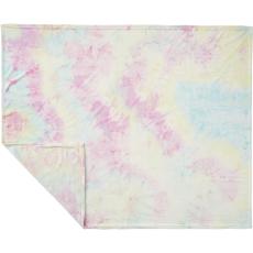 CozyAura Tie Dye Fleece Throw Blanket - Blankets