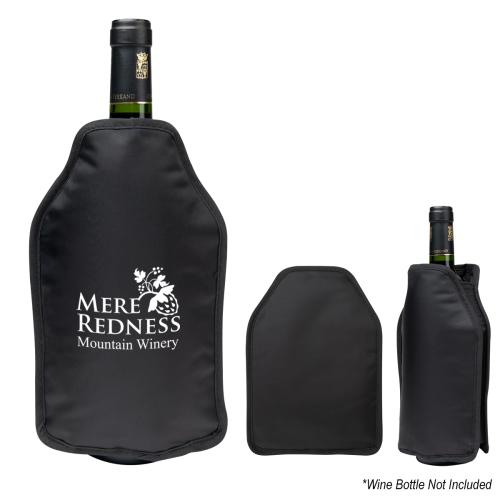 Drinkware - Can Cooler - ChillKeep 750 Gel Wine Cooler - Black