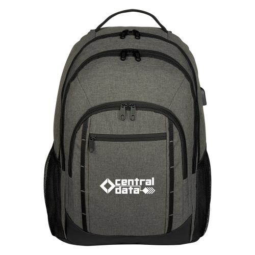 Bags - Backpacks - Laptop Backpacks - TechTransit Heathered Laptop Backpack
