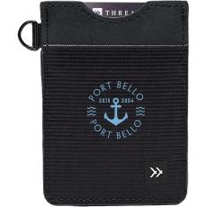 VertiGuard Leather Card Wallet - Black - Travel Accessories