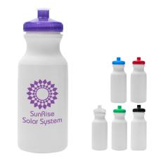 EcoSip 20oz White Sport Bottle - Drinkware