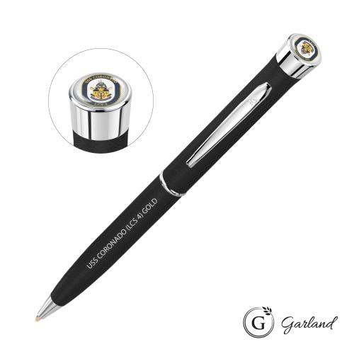 Pens & Writing - Metal Pens - Garland&reg; Tactical Custom Textured Twist Pen - Chrome
