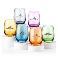 VinoVista 14oz Stemless Wine Set - Wine Glasses