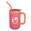 Orange 164 C, Pink 805 C