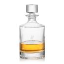 CrystalPour Prestige Decanter Set - 30oz & S/S Cubes