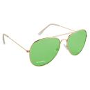 GOLD TRANSPARENT GREEN