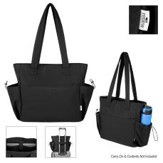 EcoSlate Recycled Laptop Tote - Nylon & Polyester