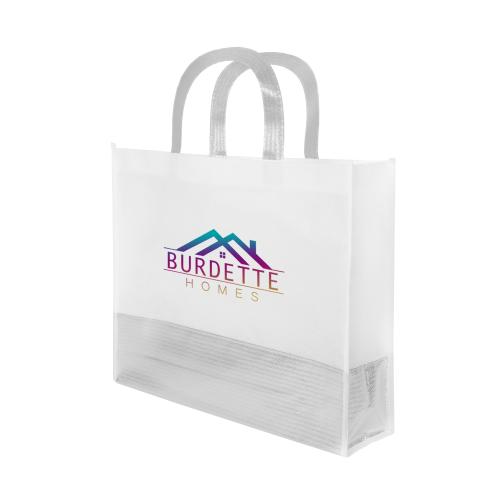 Bags - Tote Bags - Non-Woven - Radiance Luxe Metallic Tote Bag