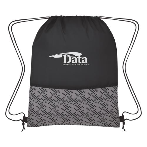 Bags - Drawstring Bags - Nylon & Polyester - PixelSwag 210D Sport Drawstring Pack