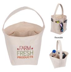 EcoCaddy Canvas Reversible Tote Bag - Beach Bags