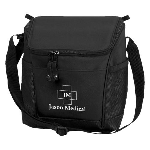 Bags - Cooler Bags - Lunch Bags - ChillMate 8-Can Black Lunch Cooler Bag
